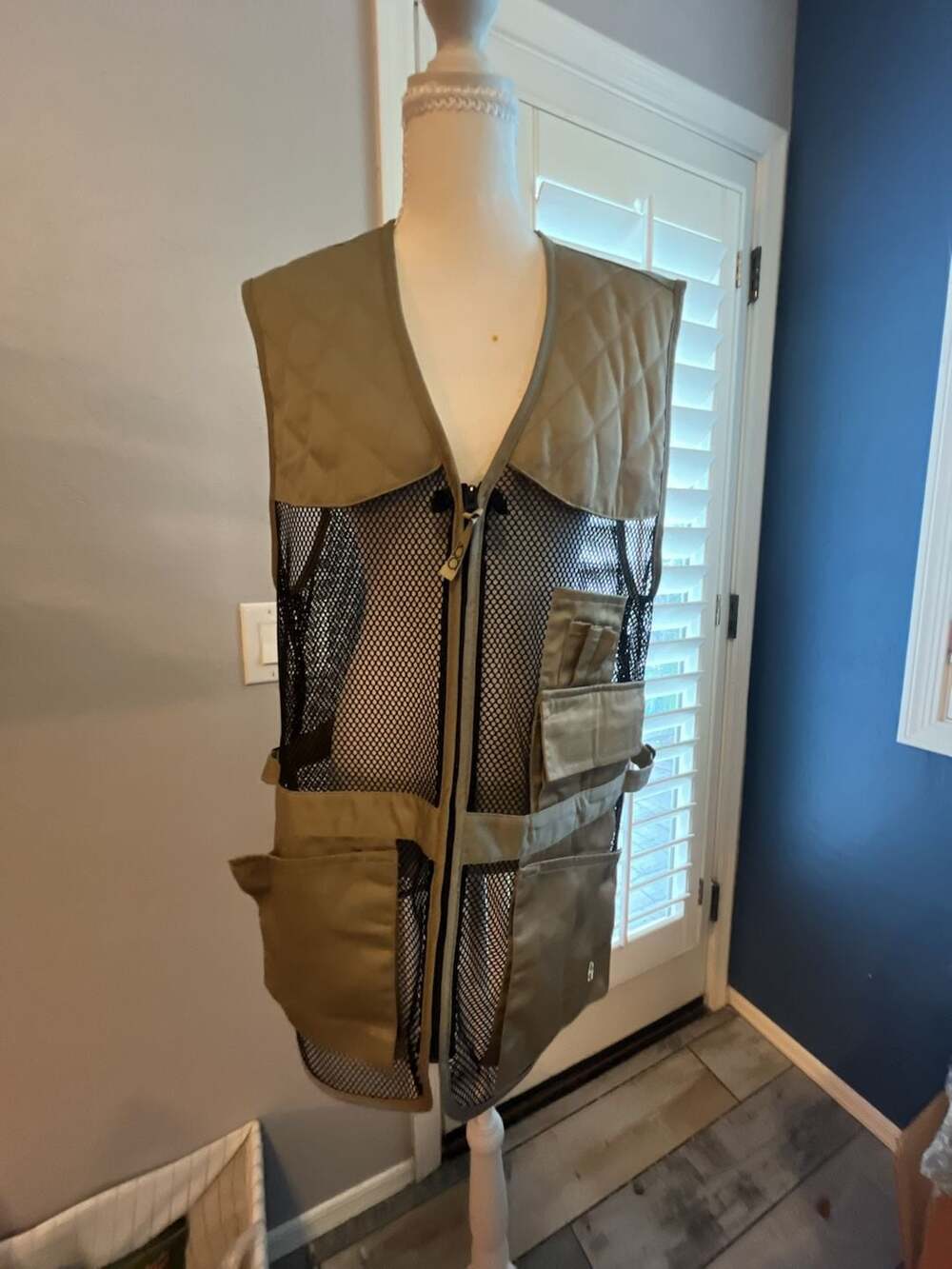 Browning Claymaster Shooting Vest Khaki Mesh Size S/M